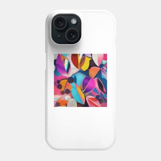 Jewel Tone Autumn Leaves Phone Case