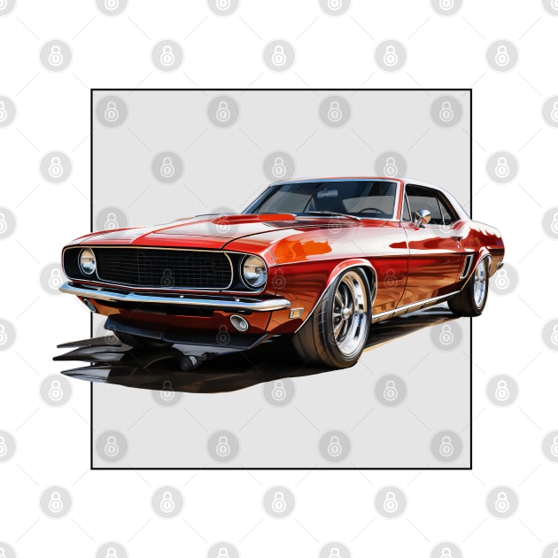 Muscle Car 1960's by Wilcox PhotoArt