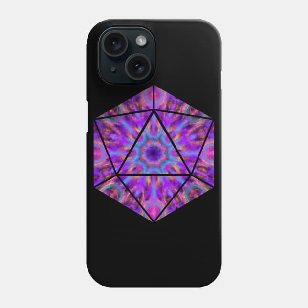 Acid Trip in a D20 Phone Case by Vivid Chaos