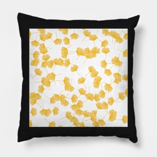 fallen leafs Pillow