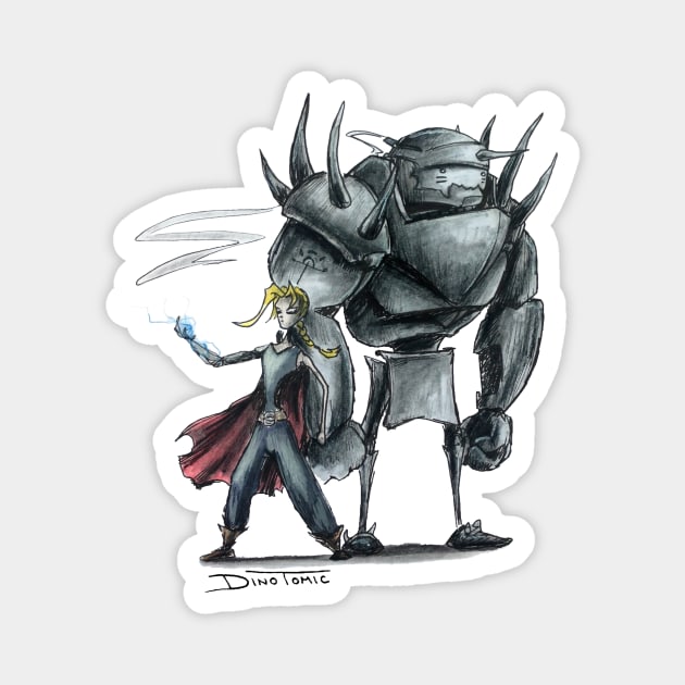 Fullmetal Alchemist Magnet by DinoTomic