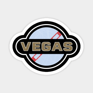 Vegas Golden Knights Hockey Magnet