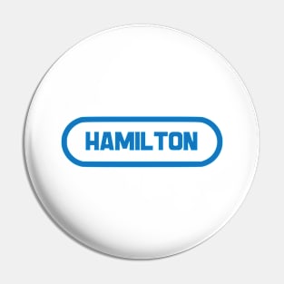 Hamilton City Pin