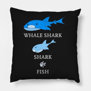 Giant Whale Shark for Shark Lovers Pillow