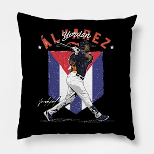 Yordan Alvarez Houston Country Flag Pillow