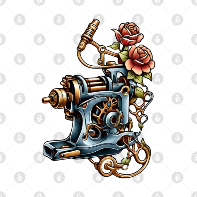 tattoo machine 2 by Dandeliontattoo