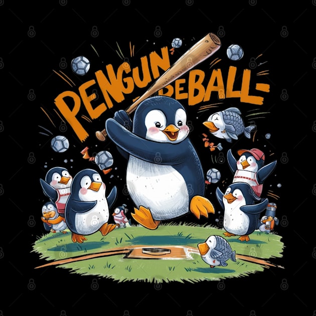 the world of penguin baseball by hsayn.bara