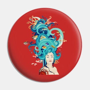 Rococo: The Mermaid Pin