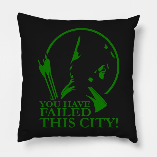 You Have Failed this City! Pillow by Meta Cortex