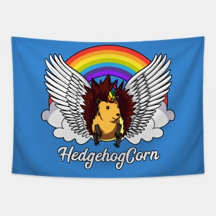 Hedgehog Unicorn Tapestry