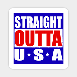 USA United States America Straight outta Magnet