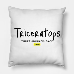 triceratops Pillow