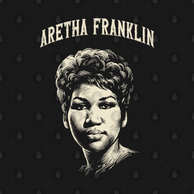 aretha franklin by Yopi