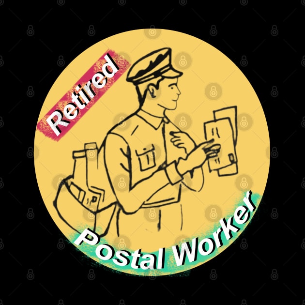 Retired postal worker by 4wardlabel