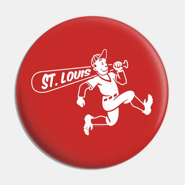 St Louis Cardinals Baseball Runner
