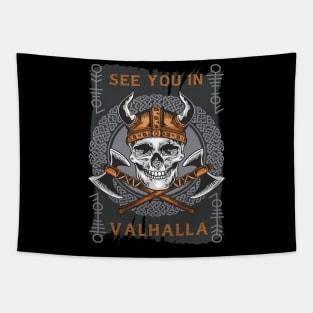 See You in Valhala Tapestry