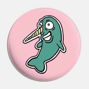 Gnarwhal Pin