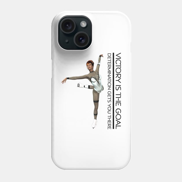 Victory Goal Skating Phone Case by teepossible