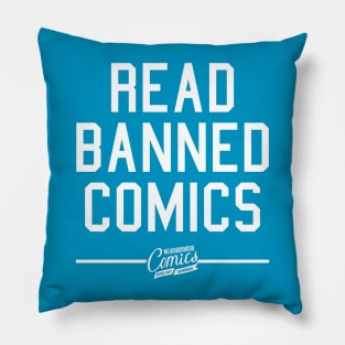 Read Banned Comics Pillow