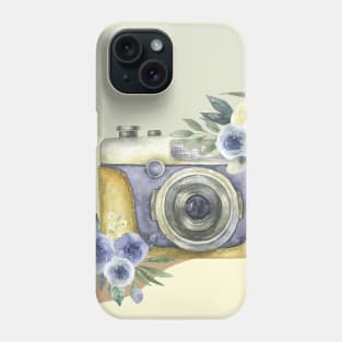 Hand Painted Photo Camera Phone Case