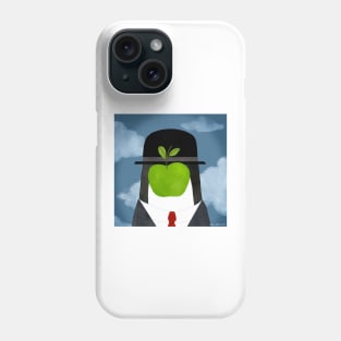 The Penguin of Man Magritte Art Series Phone Case