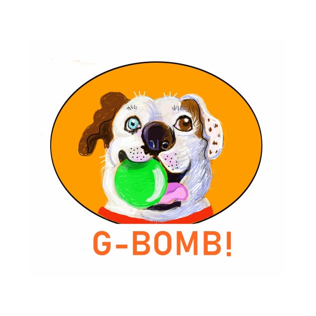 G-BOMB STAFFY CARTOON ORANGE by MarniD9