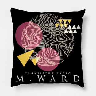 M WARD transistor radio Pillow