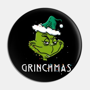 Merry Grinchmas Pin