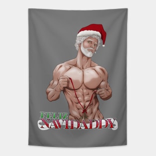 Feliz Navidaddy Tapestry