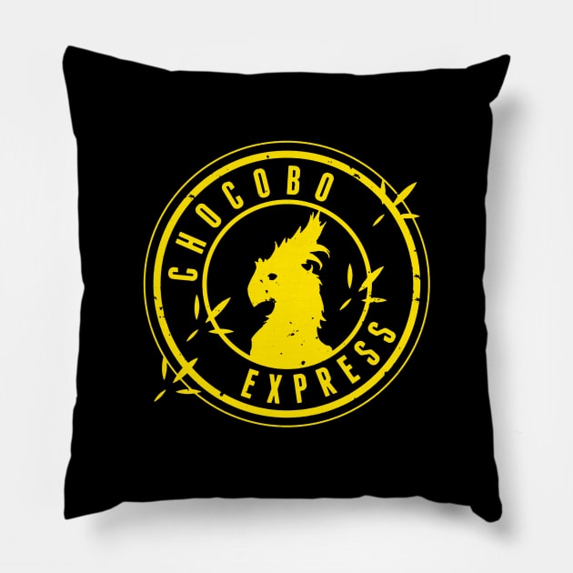 Chocobo Final Fantasy Pillow by restumarina