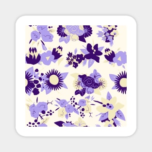 Flowers Pattern Magnet