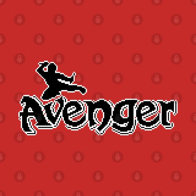 Avenger Ninja 8 Bits Art by 8 Fists of Tees