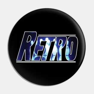 Retro Rock & Bowl Pin