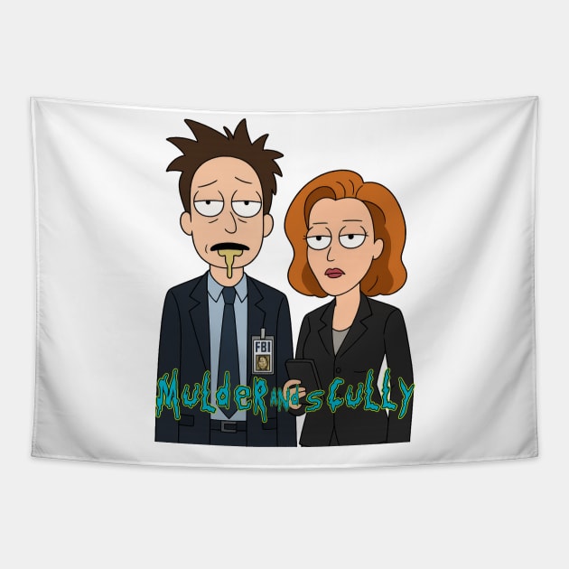 Multiverse Mix: Mulder and Scully Tapestry by Tv Moments