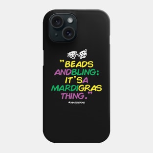 Funny Mardi Gras Phone Case