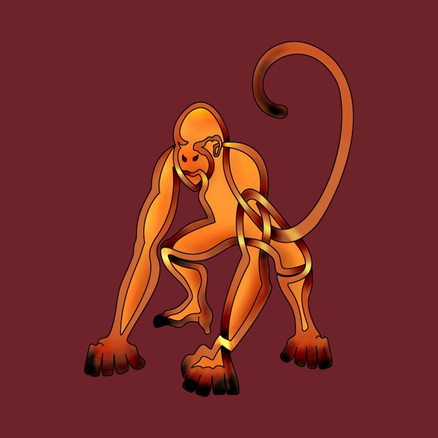 Maniac Monkey by KnotYourWorld4