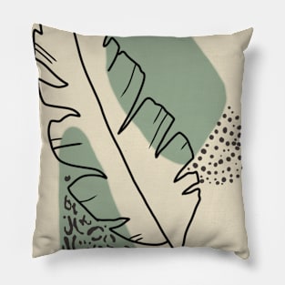 Simple Leaf Pillow