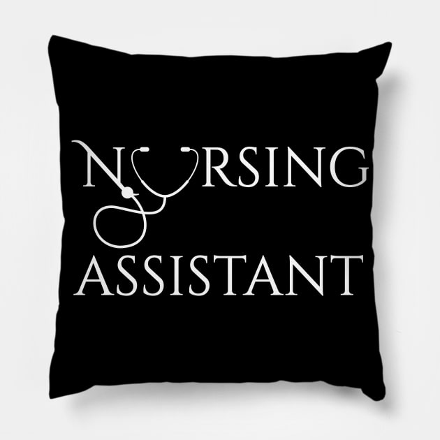 Nursing assistant CNA Pillow by maro_00