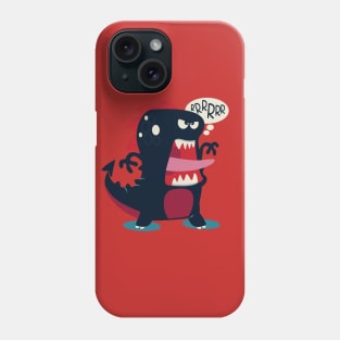 Dinosaur Monster T-Shirt Phone Case Tee Totebag T-Shirt Phone Case