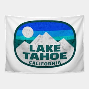 Lake Tahoe California Skiing Mountains Ski Boating Hiking Tapestry