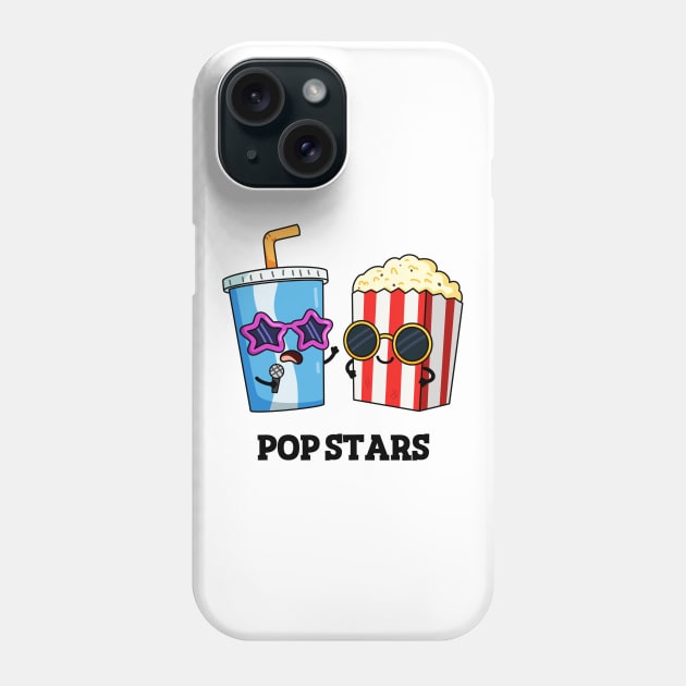 Pop Stars Funny Food Pun Phone Case by punnybone