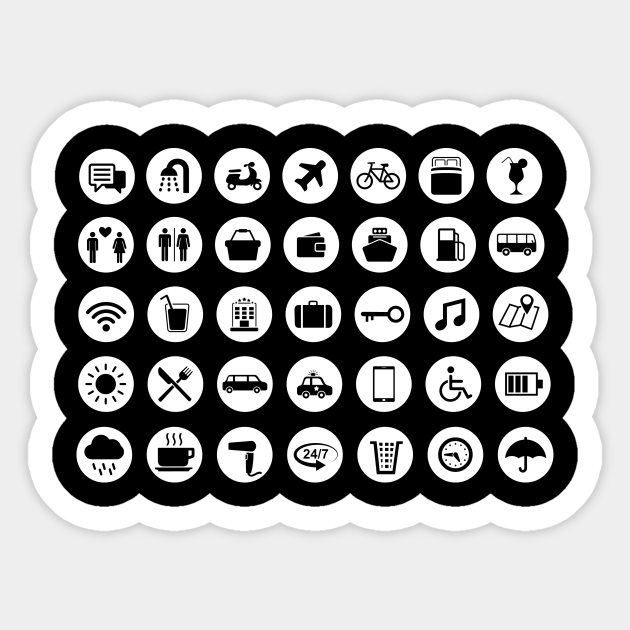 Travel Symbol T Shirt Travel Sticker Teepublic