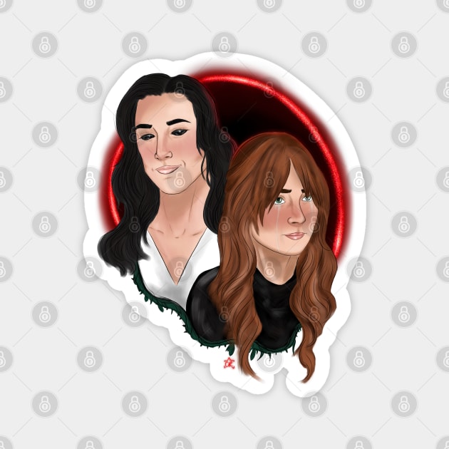 jolene + waverly Magnet by wynhaaughtcolbs