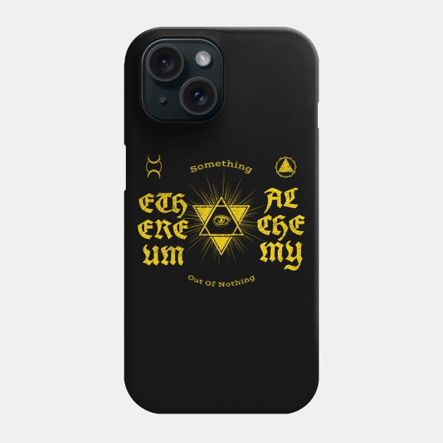 Ethereum Alchemy Phone Case by Z1