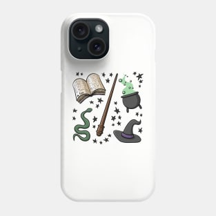 Magic Wizard Star Pattern Digital Illustration Phone Case