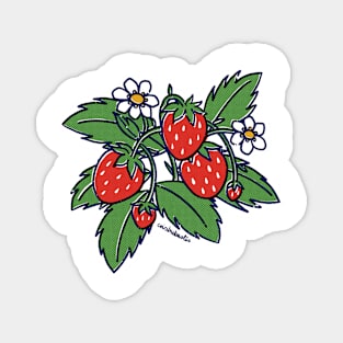 Strawberries Magnet