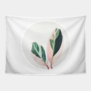 Pink Leaves I Tapestry