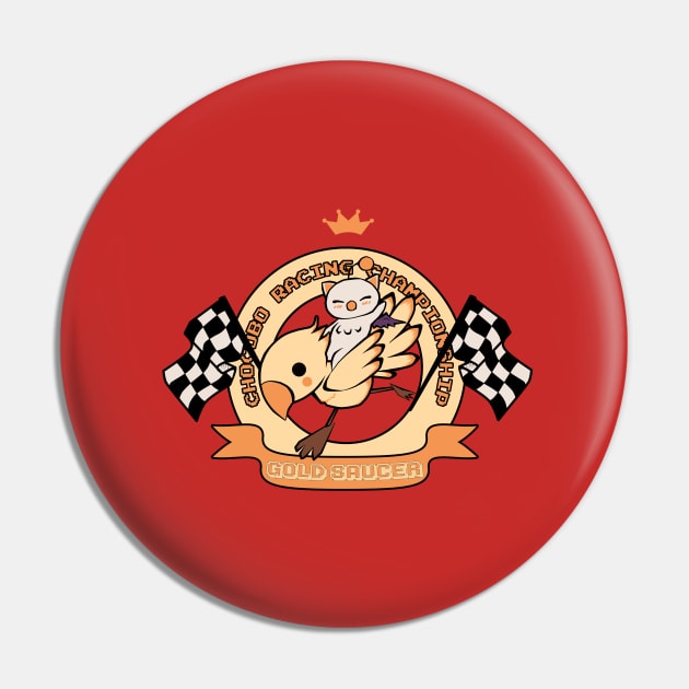 Chocobo racing Pin by uyuni