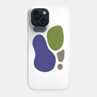 Zen Blobs - River Pebbles Phone Case