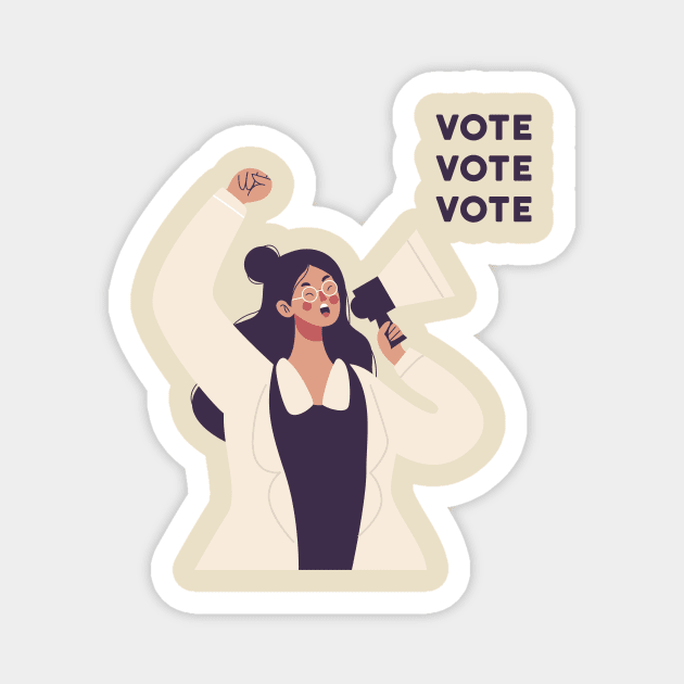 Vote Magnet by Dizzyland